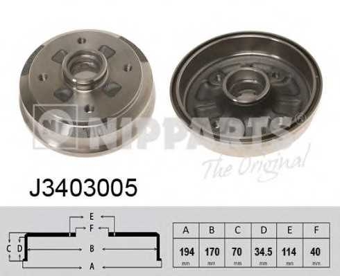 nipparts j3403005