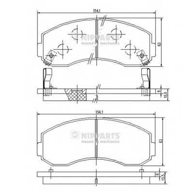 nipparts j3600101
