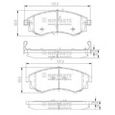 nipparts j3600401