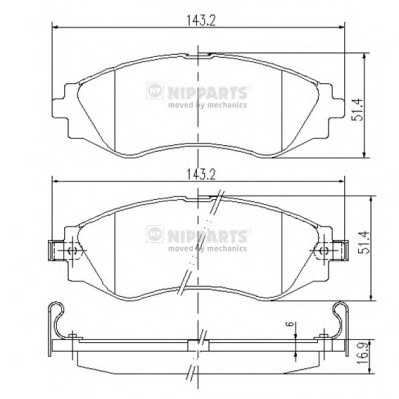 nipparts j3600902