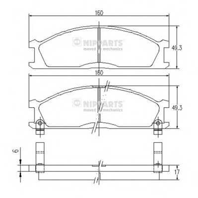 nipparts j3601037