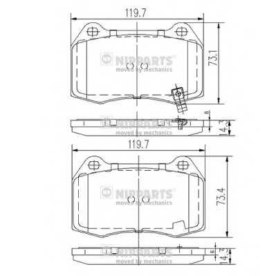 nipparts j3601083