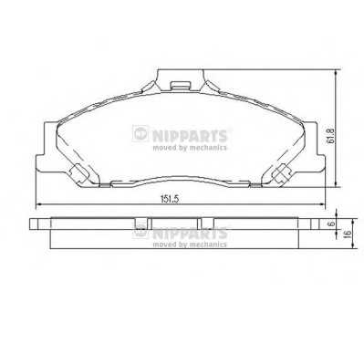 nipparts j3603053
