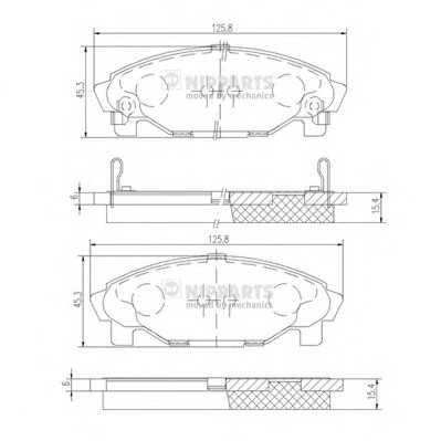 nipparts j3606011
