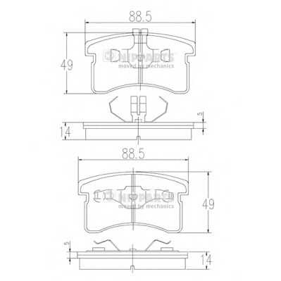 nipparts j3606015