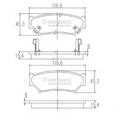 nipparts j3608009