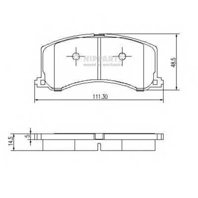 nipparts j3608016