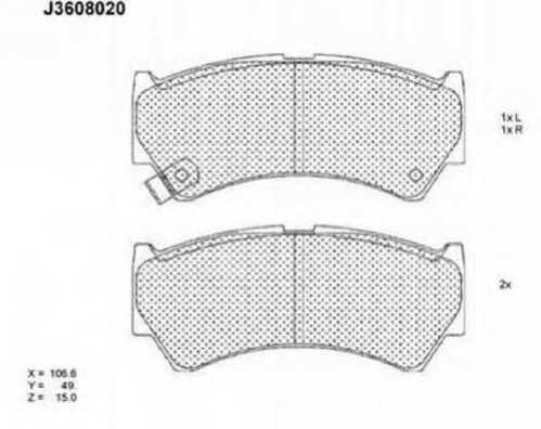 nipparts j3608020