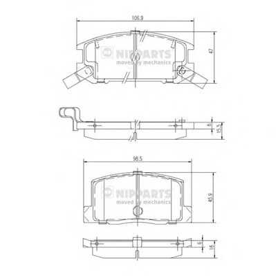 nipparts j3612009