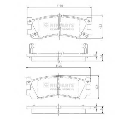 nipparts j3613005