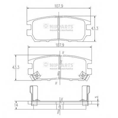 nipparts j3615005