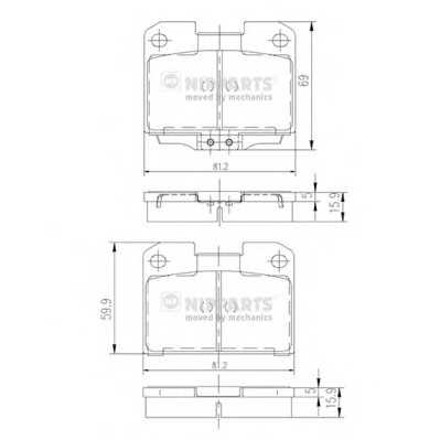 nipparts j3615006