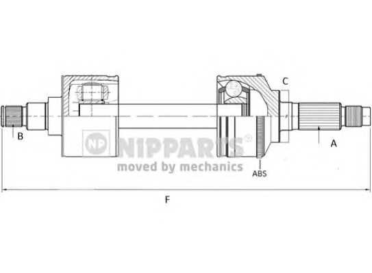 nipparts n2802001