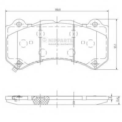 nipparts n3601103