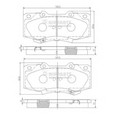 nipparts n3602147