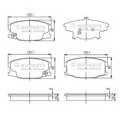 nipparts n3605054