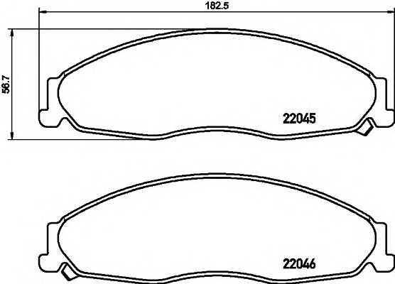 textar 2204501