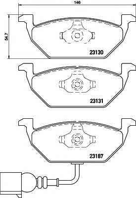 textar 2313105