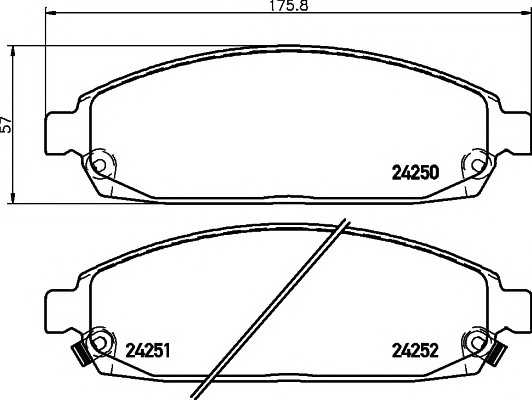 textar 2425001