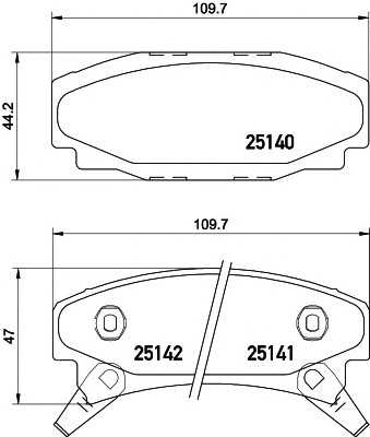 textar 2514001