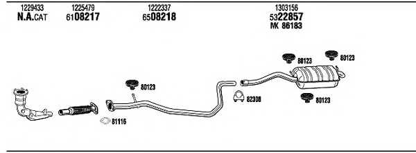 walker fot17305